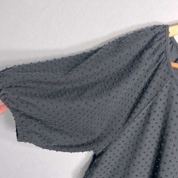 J. Crew Bubble Sleeve Tiered Smock Dress size M - Picture 5 of 5